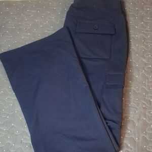 Gradual Navy Blue Cargo Pants size 30 Long